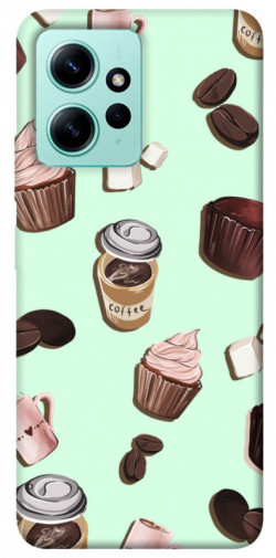 Чехол itsPrint Coffee and sweets для Xiaomi Redmi Note 12 4G