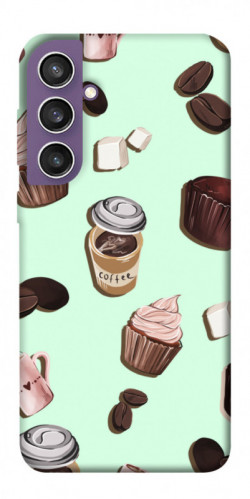 Чехол itsPrint Coffee and sweets для Samsung Galaxy S23 FE