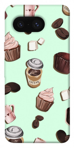 Чехол itsPrint Coffee and sweets для Google Pixel 8
