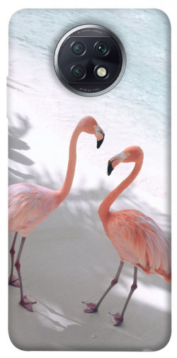Чехол itsPrint Flamingos для Xiaomi Redmi Note 9 5G / Note 9T