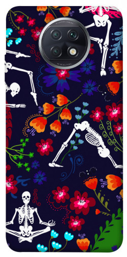 Чохол itsPrint Yoga skeletons для Xiaomi Redmi Note 9 5G / Note 9T