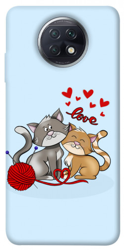 Чохол itsPrint Два коти Love для Xiaomi Redmi Note 9 5G / Note 9T