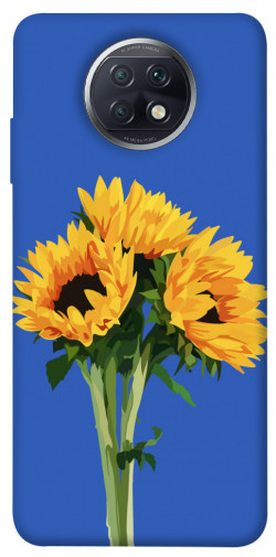 Чехол itsPrint Bouquet of sunflowers для Xiaomi Redmi Note 9 5G / Note 9T