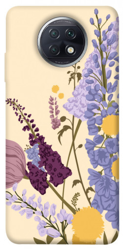 Чохол itsPrint Flowers art для Xiaomi Redmi Note 9 5G / Note 9T