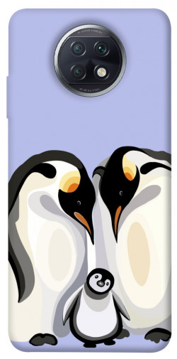 Чехол itsPrint Penguin family для Xiaomi Redmi Note 9 5G / Note 9T