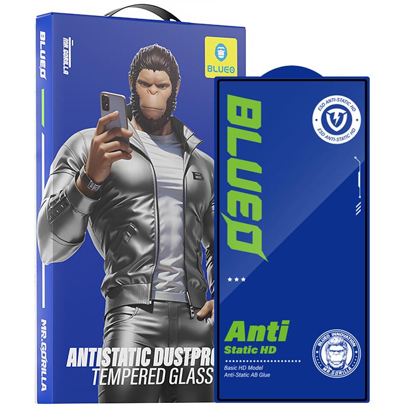 Загартоване захисне скло Blueo AntiStatic Glass Full Cover HD для Samsung Galaxy S24 Ultra | завтовшки 0.26 мм на малюнкі №1