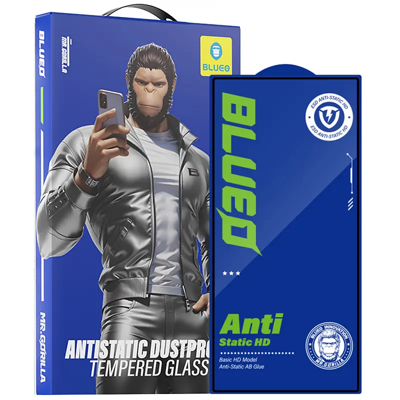 Защитное 2.5D стекло Blueo Full Cover HD для Samsung Galaxy S25 Ultra, Черный, Закаленное стекло, купить оптом с доставкой