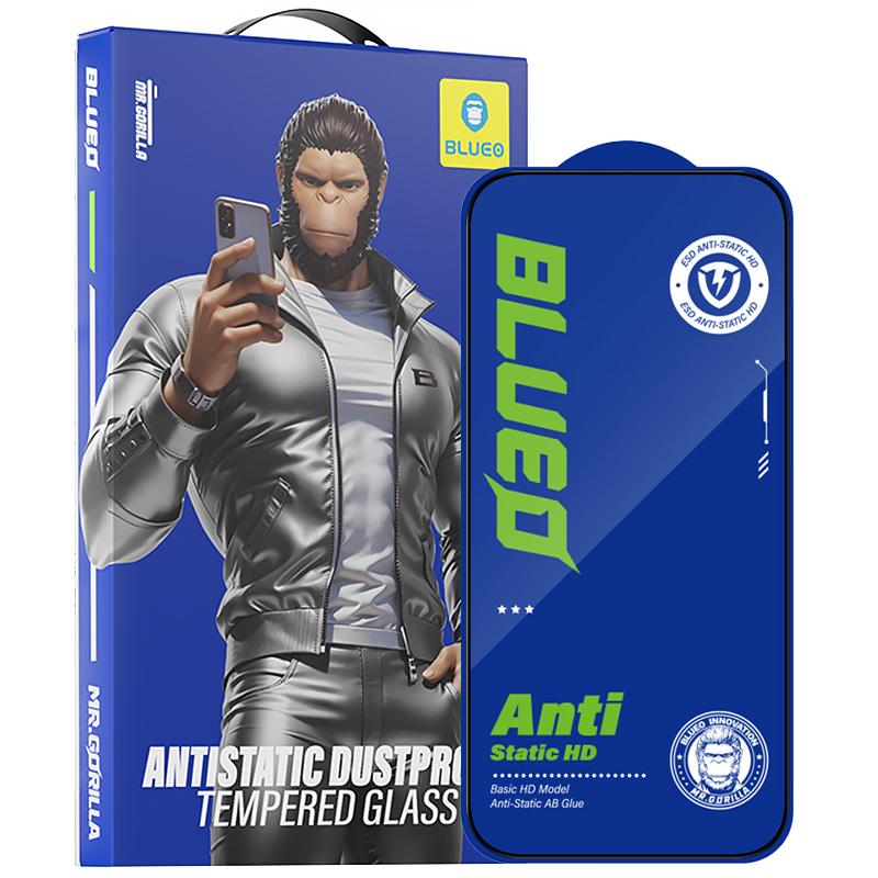 Закаленное защитное стекло Blueo AntiStatic Glass Full Cover HD для Samsung Galaxy S26+ | толщина 0.26 мм на картинке №1