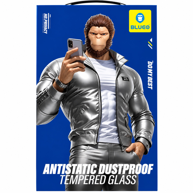 Защитное 2.5D стекло Blueo Full Cover HD для Apple iPhone Duo (5.4"), Черный 3, Закаленное стекло, купить оптом с доставкой