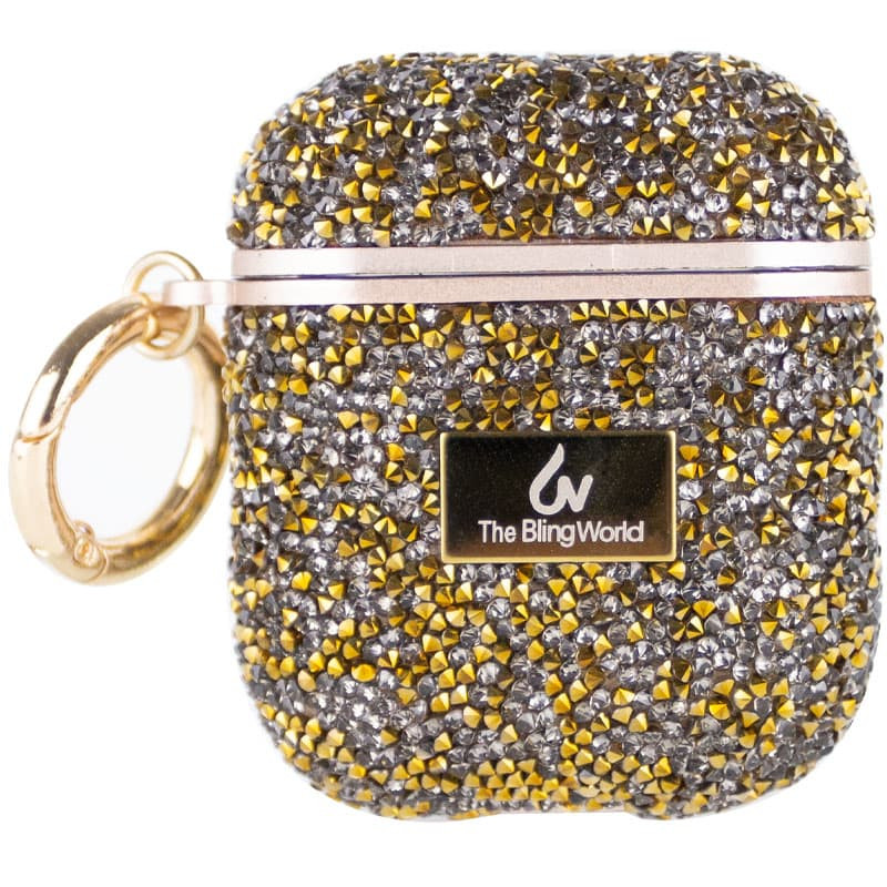 TPU чохол Bling World Rock Diamond для навушників AirPods 1/2 на малюнкі №1
