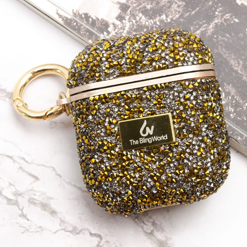 TPU чохол Bling World Rock Diamond для навушників AirPods 1/2 на малюнкі №6