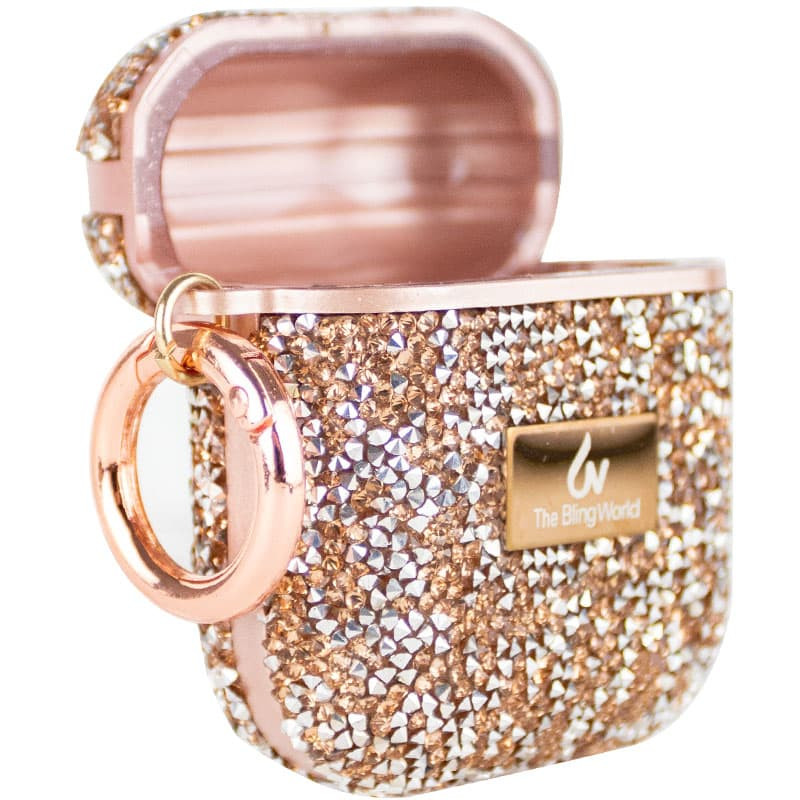TPU чохол Bling World Rock Diamond для навушників AirPods 1/2 на малюнкі №4