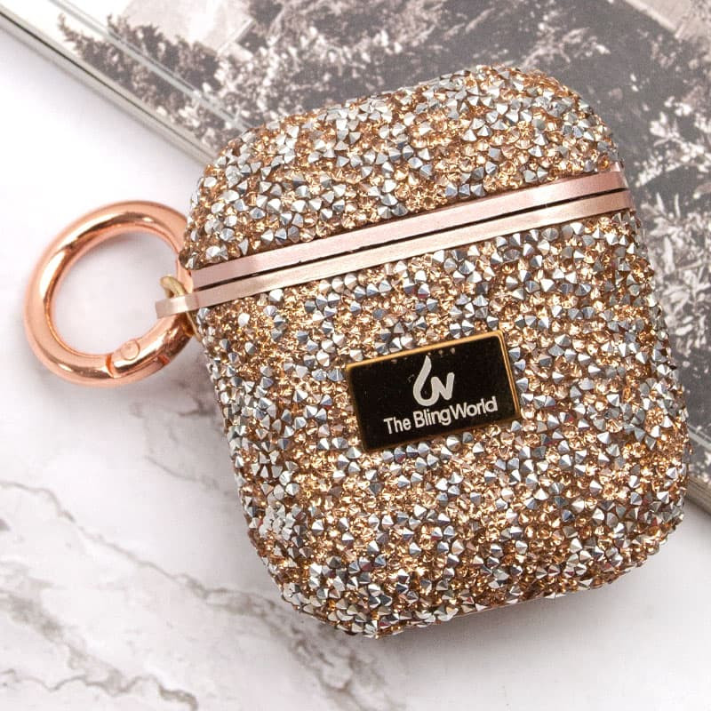TPU чохол Bling World Rock Diamond для навушників AirPods 1/2 на малюнкі №6