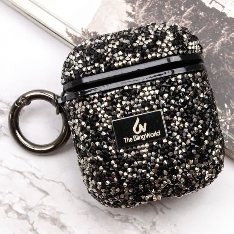 TPU чохол Bling World Rock Diamond для навушників AirPods 1/2 на малюнкі №6