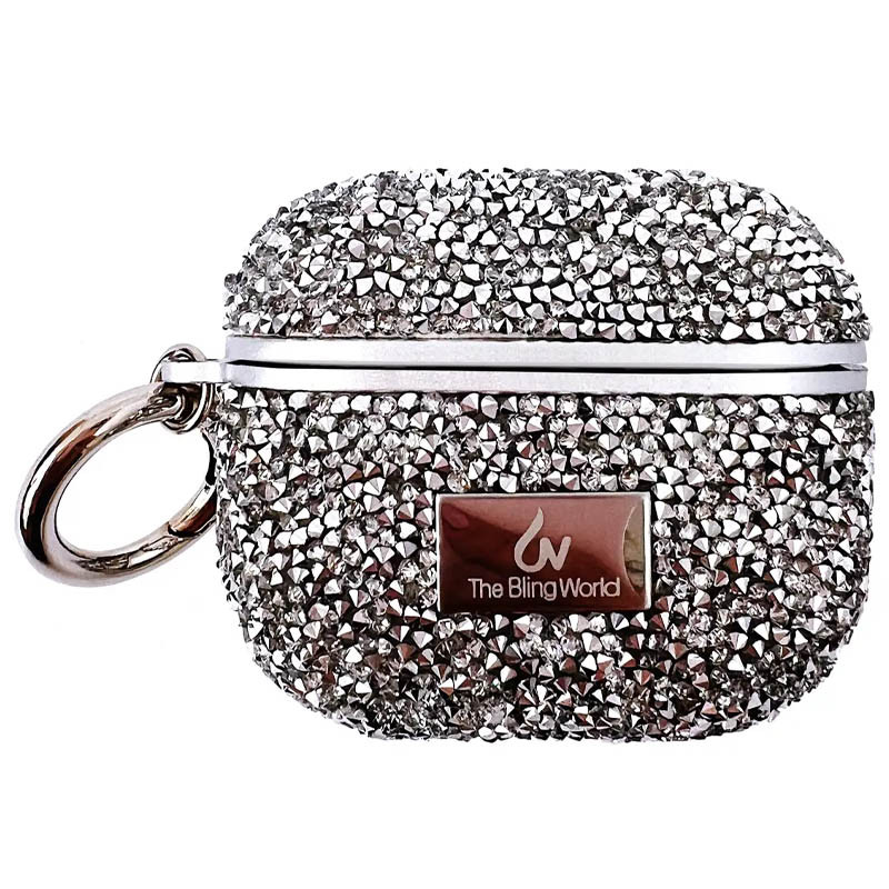 TPU чехол Bling World Rock Diamond для наушников AirPods 3 на картинке №1