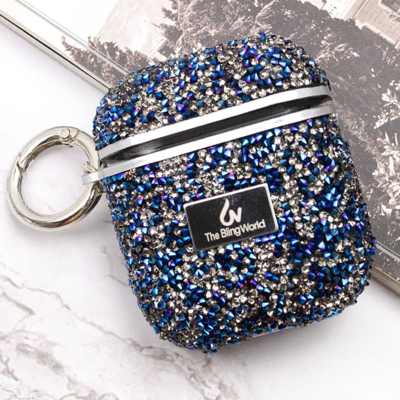 TPU чохол Bling World Rock Diamond для навушників AirPods 1/2 Фотографія №6 TPU чохол Bling World Rock Diamond для навушників AirPods 1/2 на малюнкі №6