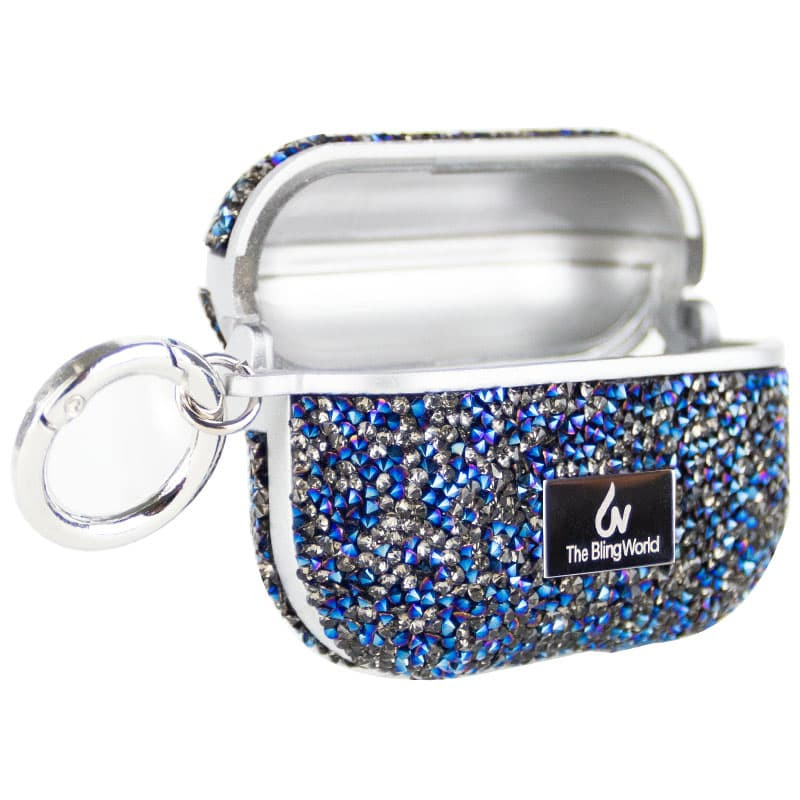 TPU чехол Bling World Rock Diamond для наушников AirPods Pro / Airpods Pro 2 на картинке №4