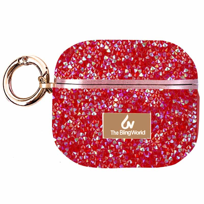 TPU чехол Bling World Rock Diamond для наушников AirPods Pro / Airpods Pro 2 Фото 1 TPU чехол Bling World Rock Diamond для наушников AirPods Pro / Airpods Pro 2 на картинке №1
