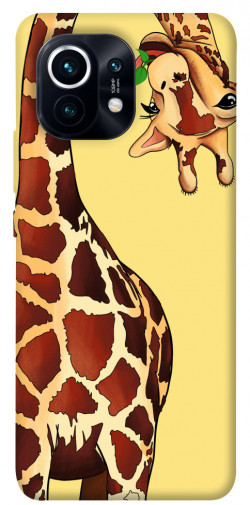 Чехол itsPrint Cool giraffe для Xiaomi Mi 11