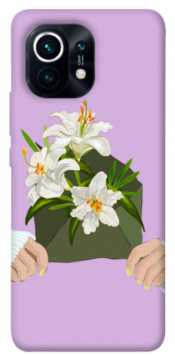 Чехол itsPrint Flower message для Xiaomi Mi 11