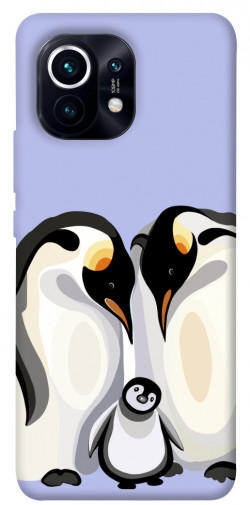 Чехол itsPrint Penguin family для Xiaomi Mi 11