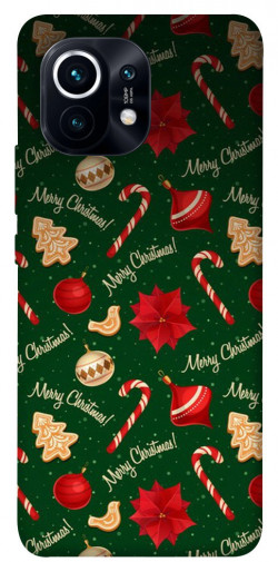 Чехол itsPrint Merry Christmas для Xiaomi Mi 11