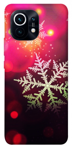 Чехол itsPrint Снежинки для Xiaomi Mi 11