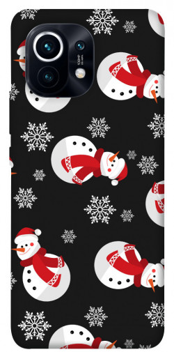 Чехол itsPrint Снеговики для Xiaomi Mi 11