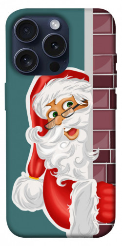 Чехол itsPrint Hello Santa для Apple iPhone 15 Pro (6.1")