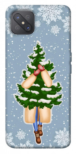 Чехол itsPrint Christmas tree для Oppo A92s