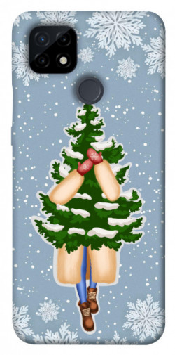 Чехол itsPrint Christmas tree для Realme C21