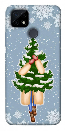 Чехол itsPrint Christmas tree для Realme C12
