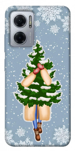Чехол itsPrint Christmas tree для Xiaomi Redmi Note 11E