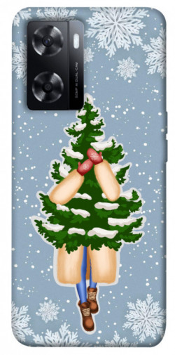 Чехол itsPrint Christmas tree для Oppo A57s