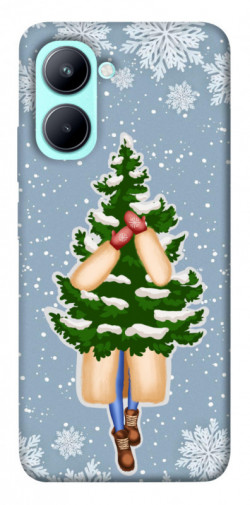 Чехол itsPrint Christmas tree для Realme C33
