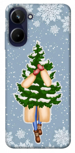 Чехол itsPrint Christmas tree для Realme 10 4G