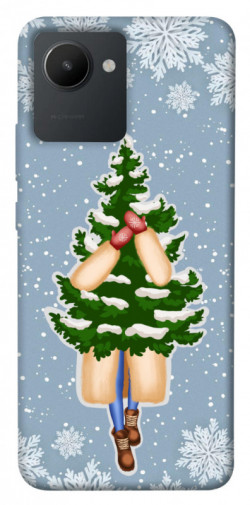 Чехол itsPrint Christmas tree для Realme C30