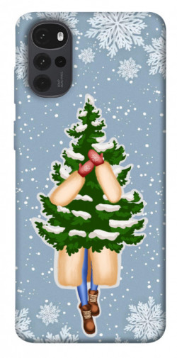 Чехол itsPrint Christmas tree для Motorola Moto G22