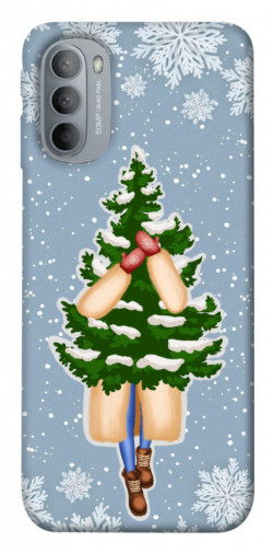 Чехол itsPrint Christmas tree для Motorola Moto G31