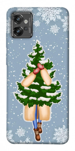 Чехол itsPrint Christmas tree для Motorola Moto G32
