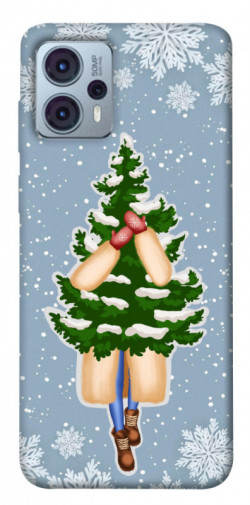 Чехол itsPrint Christmas tree для Motorola Moto G23
