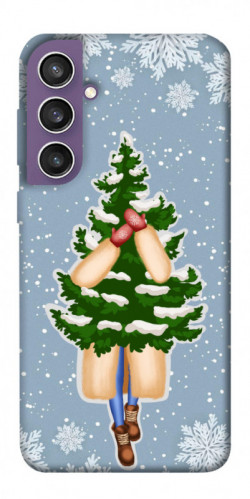 Чехол itsPrint Christmas tree для Samsung Galaxy S23 FE