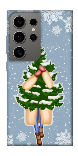 Чехол itsPrint Christmas tree для Samsung Galaxy S24 Ultra