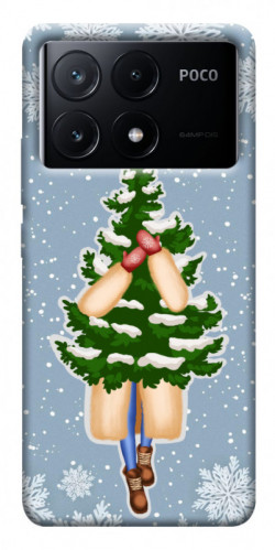 Чехол itsPrint Christmas tree для Xiaomi Poco X6