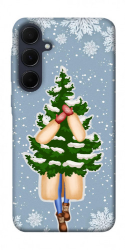 Чехол itsPrint Christmas tree для Samsung Galaxy A55