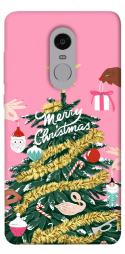 Чехол itsPrint Праздничная елка для Xiaomi Redmi Note 4X / Note 4 (Snapdragon)