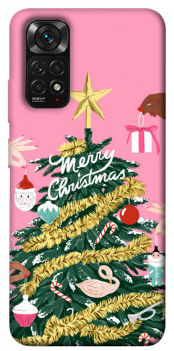 Чехол itsPrint Праздничная елка для Xiaomi Redmi Note 11 (Global) / Note 11S