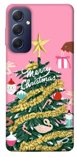 Чехол itsPrint Праздничная елка для Samsung Galaxy M54 5G