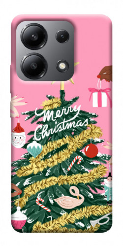 Чехол itsPrint Праздничная елка для Xiaomi Redmi Note 13 4G