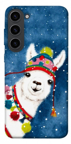 Чехол itsPrint Веселая лама для Samsung Galaxy S23